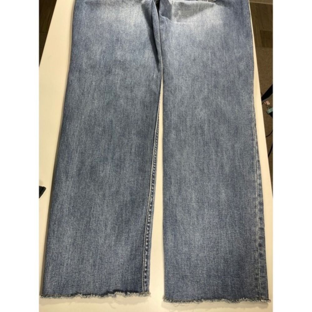 Carve Designs Denim Overalls W/ 8 Blue Organic Cotton Raw Hem LN/NWOT - Picture 15 of 16